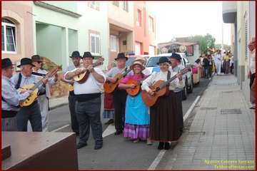 Romería popular y actos para los más pequeños en Lomo Cementerio/Agustín Cabrera y TA.
